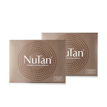 2 Boxes NuTan Triple Strength Tanning Patches (20 Patches / 10 Sachets)