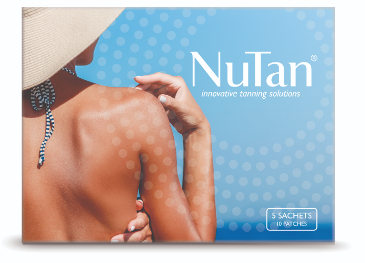 1 Box NuTan™ TRIPLE STRENGTH Tanning Patches (10 Patches / 5 Pouches) – Save £40 Off Retail Price